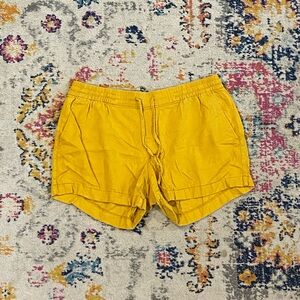 Old Navy Mustard Yellow Women's Athletic Shorts